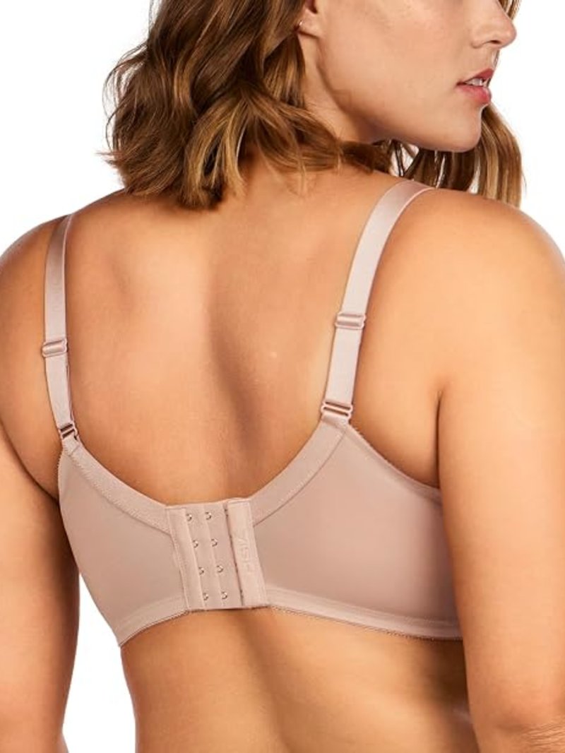 Minimizer Bras for Women Enchante Lace Underwire Bra for Heavy Breast | Full Coverage, Breathable in Summer, Plus Size, Supportive, Unlined, Lifting, Back Fat Smoothing, Offer Natural Shape, Soft thumbnail 7